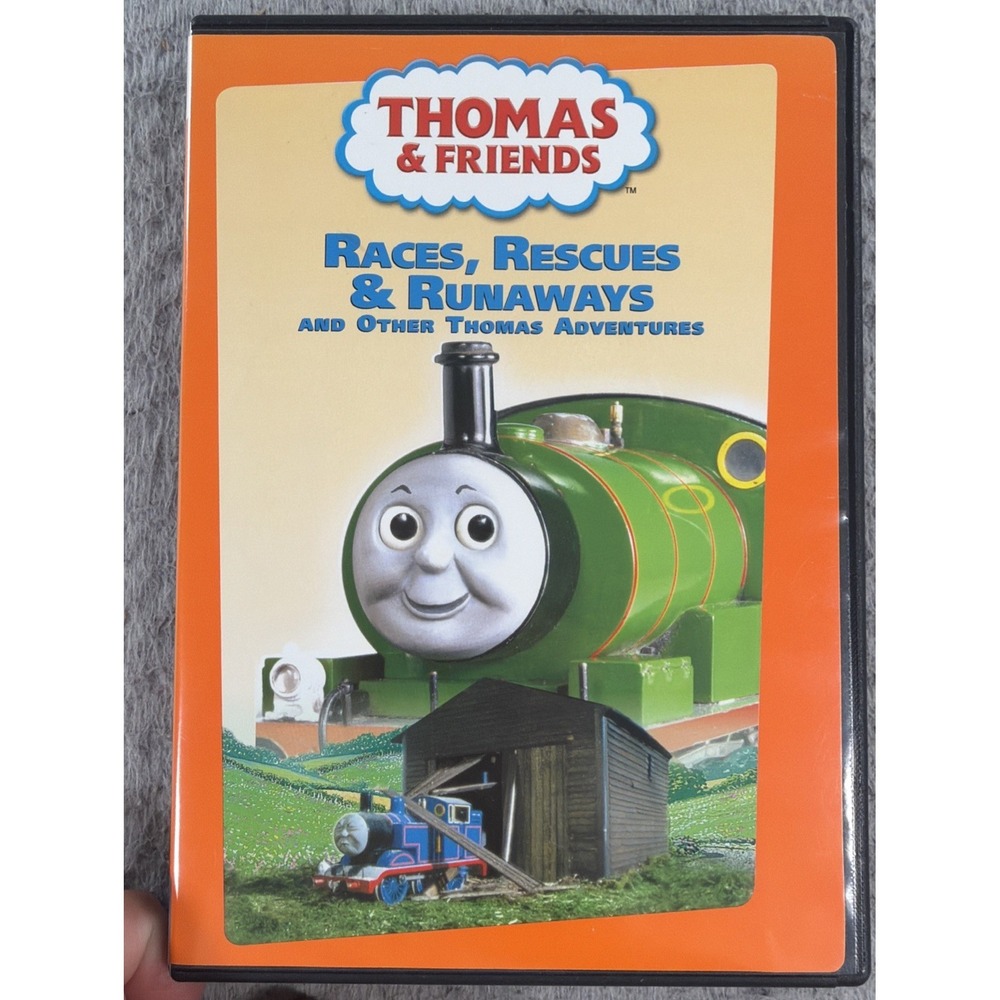 Thomas‎ and Friends: Races, Rescues & Runaways DVD 2002 Tested Working OOP